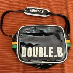 DOUBLE.B⭐️エナメル ミニショルダーバッグ