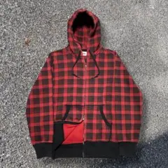 ダブルジップパーカー 短丈