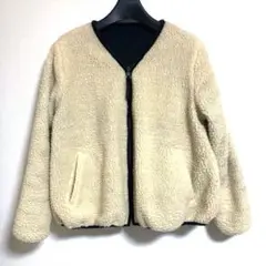 リバーシブル フリースジャケット