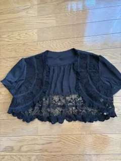 GRACE CONTINENTAL レースボレロ ブラックのサムネイル