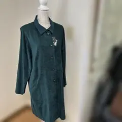 ダークグリーン トレンチコート サイズ15