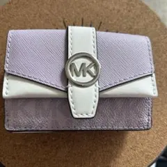 Michael Kors 三つ折り財布 ラベンダー/ホワイト