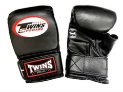 新品タグ付　TWINS グローブ Lサイズ　黒　ベルクロ式　ツインズ　送料込