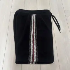 BURBERRY モノグラムストライプ ショートパンツ ブラック Sのサムネイル