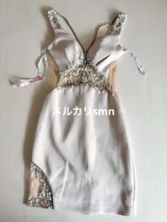 angelr ドレス　XS ベージュ　irma glossy