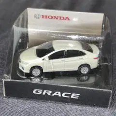 ホンダ GRACE プルバックカー　ミニカー ホワイトのサムネイル