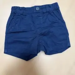 H&Mネイビー 半ズボン 74cm (6-9M)