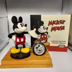 【ディズニーストア限定】ミッキーマウス1997年バースデー記念懐中時計 ディズニーストア限定】ミッキーマウス1997年バースデー記念懐中時計
