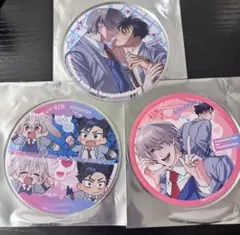 剣一郎くんの婚約者！グラッテ アクリルコースター 鹿モ先生　3点セット