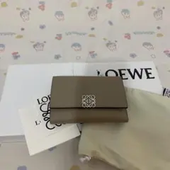 LOEWE アナグラム 三つ折り財布 トライフォールド
