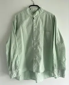 ★ナチュラルランドリー★スタンドカラーシャツのサムネイル
