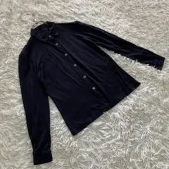 人気♡レリアン/Leilian【M】長袖シャツ イタリア製 ボタンダウン