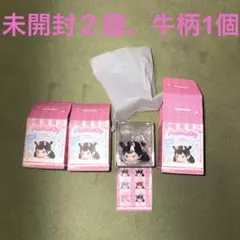 メロジョイMellojoy フィギュア　メロイア　のんびり　3個　未開封2と牛柄