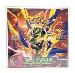 新品未開封 未サーチ シュリンク有 BOX ポケモン ストームエメラルダ