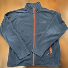 montbell フリースジャケット ネイビー