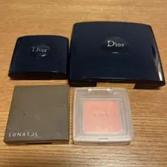 チーク4個セット ルナソル•ディオール•RMK