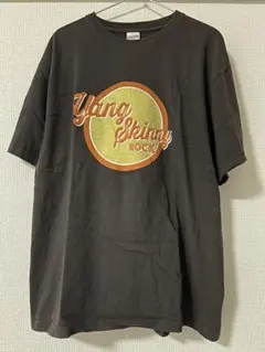 【希少XL】ヤングスキニー バンドTシャツ ロゴT ヤンスキ グッズ