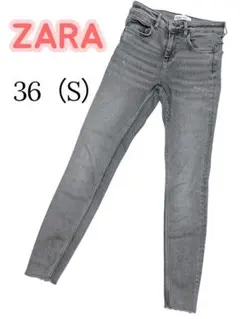 ZARA スキニーデニム 36 (S) グレー