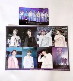 BTS BREAK THE SILENCE 映画入場特典 ステッカー トレカ