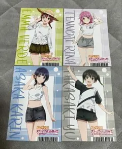 ラブライブ　虹ヶ咲学園スクールアイドル同好会　ブロマイド4枚セット