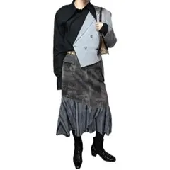 1980s Silver tailored jacket