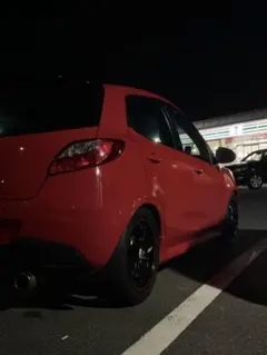 de5fs デミオ フジツボ車検対応マフラーのサムネイル