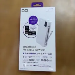 CIO SMARTCOBY Pro CABLE 100W 20K(新品、未開封)のサムネイル
