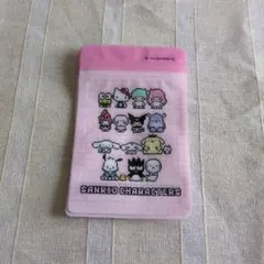 【匿名配送】サンリオ　サンリオキャラクターズ　ジッパーバッグ　5枚