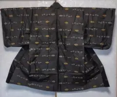 RK509アンティーク銘仙着物羽織着丈92センチ裄丈60センチ美品綺麗