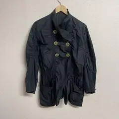 431 io comme io 40 ストレッチブルゾン　ネイビー