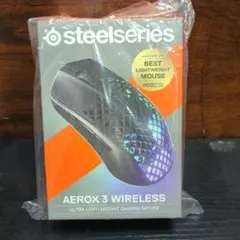 新品未開封 SteelSeries Aerox 3 Wireless