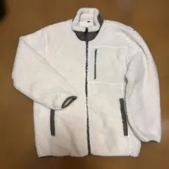 メンズ　Lサイズ フリースジャケット ボア 防寒