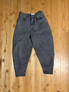 GU and beautiful people ハイウエストデニム