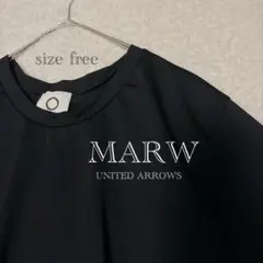 MARW UNITED ARROWS 綺麗めブラック半袖Tシャツのサムネイル
