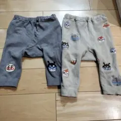 アンパンマン パンツ　レギンス　 2点セット　90