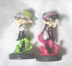 スプラトゥーン　amiibo アオリ ホタル 2点セット