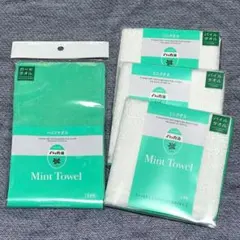 kitami hakka / mint towel set