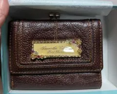 【美品】Samantha Thavasaプチチョイス 三つ折り財布 ブラウン