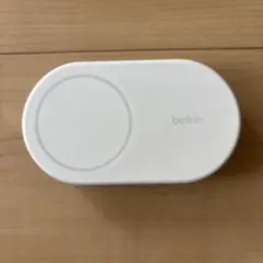 【ほぼ未使用】Belkin 2 in 1 ワイヤレス充電スタンド Qi2