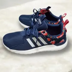 ​【美品】adidas アディダス スニーカー ネイビー×花柄 26cm