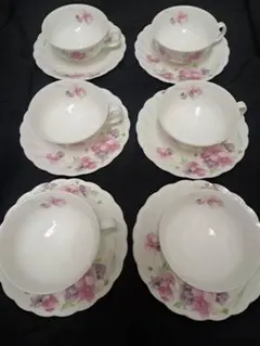 さらに値下げNoritakeノリタケ　 ボーンチャイナ ティーカップ 6個セット