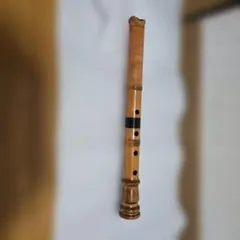 尺八 和楽器 縦笛 2本継ぎ 全長約44.5cm 楽器 - メルカリ