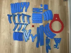 【計90点（詳細説明あり）】プラレール まとめ売り レール＋橋脚等