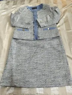 ③Belly Muses 白・水色スーツ・アンサンブル M