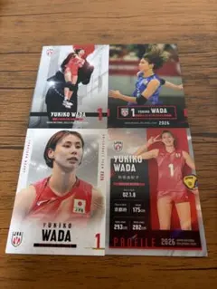 和田由紀子選手　バレーボール女子日本代表　トレカ