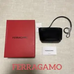 [新品]SALVATORE FERRAGAMO NERO CARF ミニバッグ黒