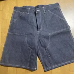 【サイズL】saint mxxxxxx デニムショーツ　リジット DOUBLE KNEE SHORTS | SAINT Mxxxxxx(セント マイケル) / パンツ
