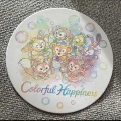 ダッフィー＆フレンズ 20周年 カラフルハピネス コースター
