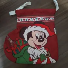 ミッキーマウス クリスマス シークレット巾着