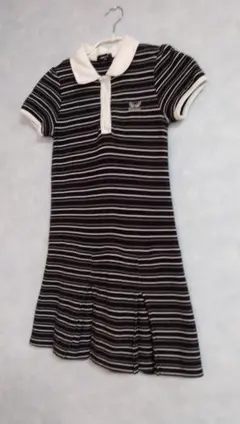COMME CA ISM ボーダー 半袖ワンピース美品!